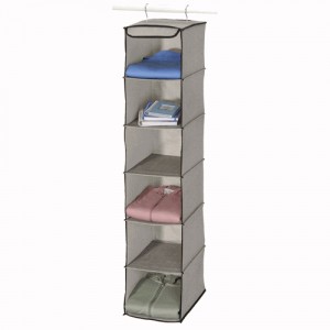 Linen Six Shelf Organizer