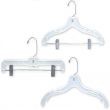 White Plastic Hangers